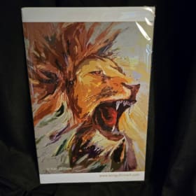 Lion Print by Kim Guthrie - "Roar" item