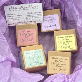 Red Road Herbs Salve Basket item