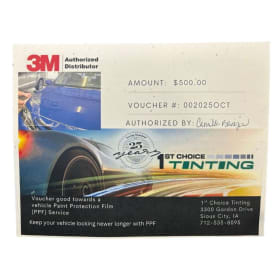 1st Choice Tinting Gift Certificate item