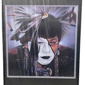 Framed Warrior Portrait item