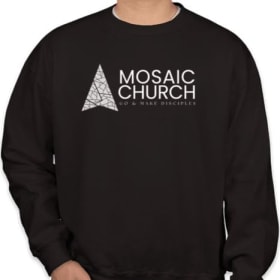 Mosaic Church Crewneck | Black item
