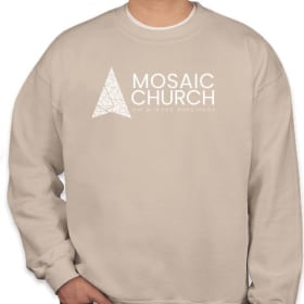 Mosaic Church Crewneck | Ivory item