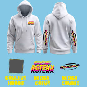 Hoodie ''Complètement roteux'' item