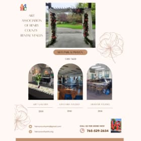 Deposit for rental Shaffer Studio, Gallery, Upstairs Studio item