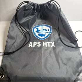 Drawstring Backpack with Official APS Logo item