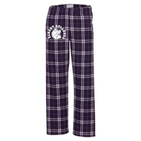 Purple & White Flannel Pants item
