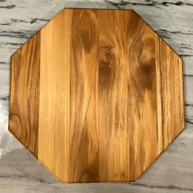 Handcrafted Teak Lazy Susan – 16” of Rustic Elegance item