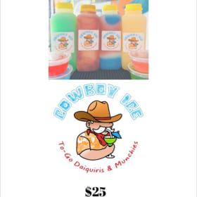 Cowboy Ice and Chipotle gift cards item