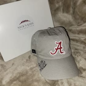 Nick Saban Autographed Nike Cap item