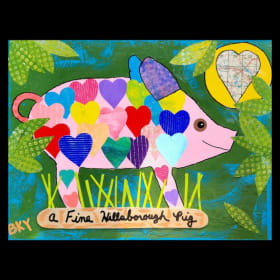 1-Pig Grins at the Visitors Center by	Barbara Younger item