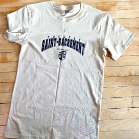 T-shirt couleur cappucino item