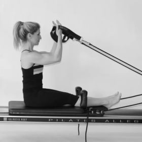 Pilates reformer session for 2 item