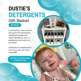 Dustie's Detergents Gift Basket item