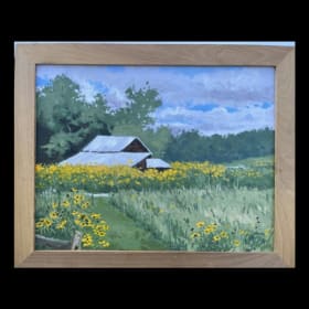 65- Sunflowers in Morning by Ted Smith item