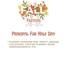 Principal for Half Day item