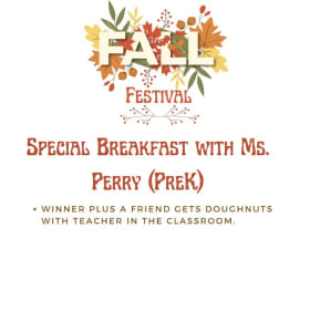 Special Breakfast with Ms. Perry (PreK) item