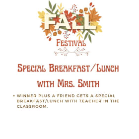 Special Breakfast/Lunch with Mrs. Smith item