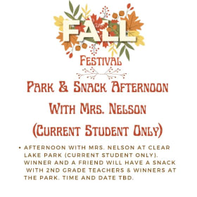 Park & Snack Afternoon With Mrs. Nelson Current Student Only item