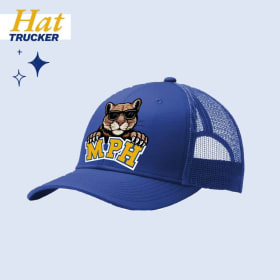Royal Blue Trucker Hat item