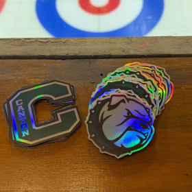 Holographic Stickers (Canton "C" or Bulldog) item