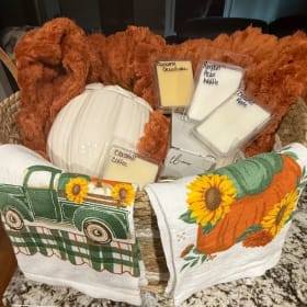Autumn's Embrace Gift Basket Donated by Alisa Messer item