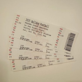 Fresno State Football Tickets + Tailgate item