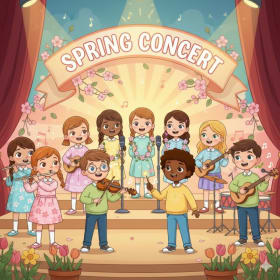4 VIP Seats for Kindergarten Spring Concert item
