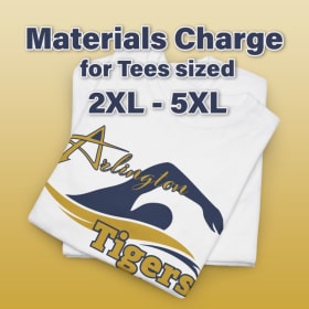 2XL - 5XL Materials Charge item