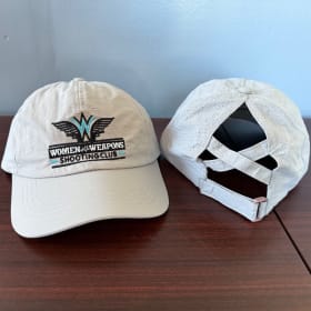 Embroidered Ponytail Hat item