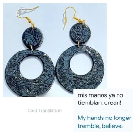 Mixed Earrings Set Made By Survivors 1 item