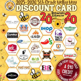 Welby Way 5th Grade Restaurant Card item