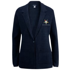OES Embroidered Sweater Blazer item