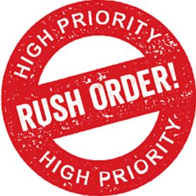 Rush Order Fee item