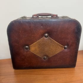Vintage Genuine Leather Briefcase item