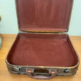 Vintage Genuine Leather Briefcase item