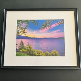 Spring Sunset Over Shasta Lake item