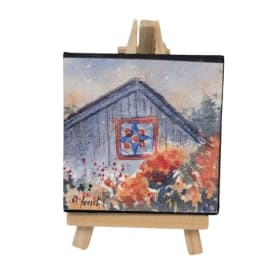 "Backyard Barn Quilt" by Margie Boesch item