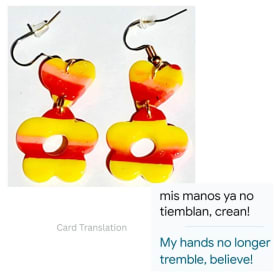 Mixed Earrings Set Made By Survivors 4 item