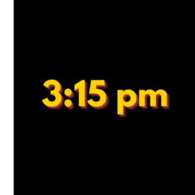 Competition Time: 3:15 pm item