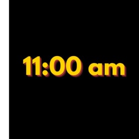 Competition Time: 11:00 am item