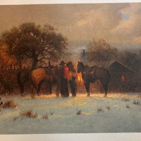 G. Harvey “In His Footsteps” Art Card Collection item