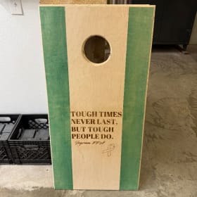 Ingram FFA Handcrafted Cornhole Board Set item