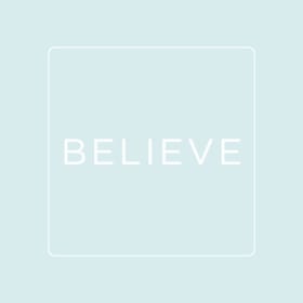 Believe Blue item