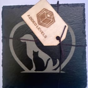 Slate Coasters From Added Levels 3D item