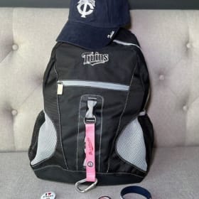 MN Twins Backpack and Fan Swag item