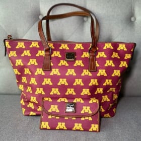 Dooney & Bourke UofM Leather Purse & Wallet item