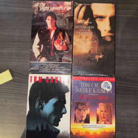 Tom Cruise VHS Bundle item