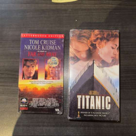 Sealed Titanic VHS Set & Sealed Far & Away item