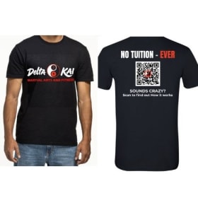 Delta Kai T Shirt w/ QR Code item