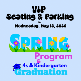 VIP Parking & Seating SPRING WED., 5/13- Value PRICELESS item